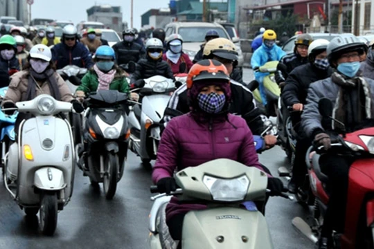 Từ ngày 9/2, các tỉnh Bắc bộ và Bắc Trung bộ trời chuyển rét từ 5-16 độ C, đến ngày 10 và 11/2, khu vực Bắc bộ có khả năng xảy ra rét đậm trên diện rộng.