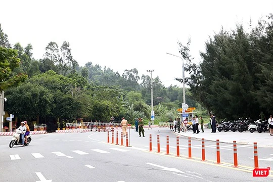 Đà Nẵng thắt chặt an ninh tại bán đảo Sơn Trà phục vụ Tuần lễ cấp cao APEC 2017. ảnh Hồ Xuân Mai