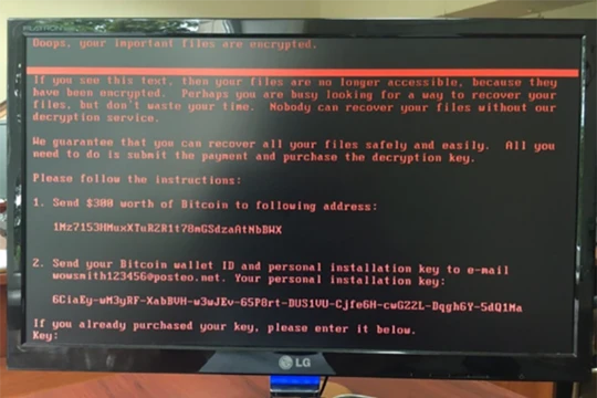 Một loạt mã độc tống tiền kiểu mới cực kỳ nguy hiểm vừa xuất hiện tại châu Âu, Trung Đông và Mỹ, nhắm vào các công ty và hệ thống lớn, khiến mọi hoạt động bị đình trệ. 