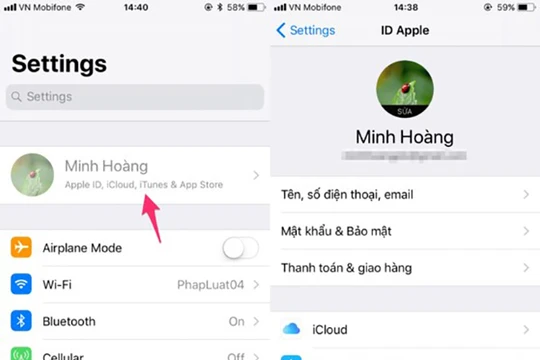 Cần làm gì khi iPhone bị ẩn iCloud?
