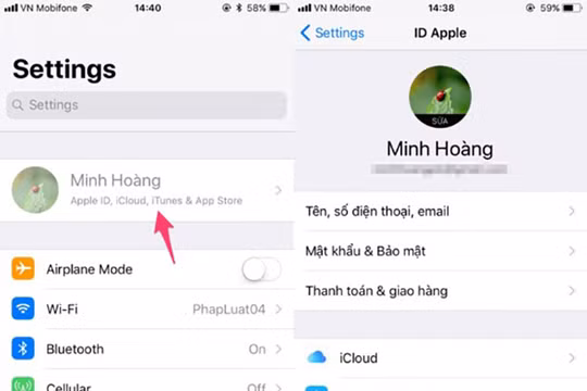 Cần làm gì khi iPhone bị ẩn iCloud?