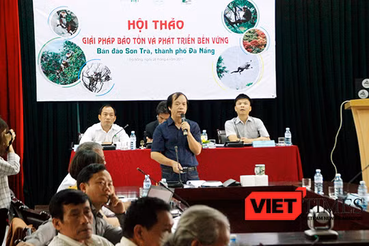 Sáng 28/4, Đại học Sư phạm Đà Nẵng phối hợp với Trung tâm Con người và thiên nhiên (PanNature), Trung tâm Bảo tồn đa dạng sinh học Nước Việt Xanh (GreenViet) và Nhóm Nghiên cứu-giảng dạy Môi trường- tài nguyên sinh vật (DN-EBR) phối hợp tổ chức Hội thảo “
