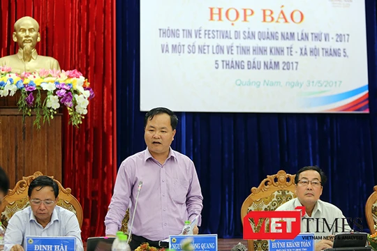 Ông Nguyễn Hồng Quang, Chánh Văn phòng UBND tỉnh Quảng Nam.