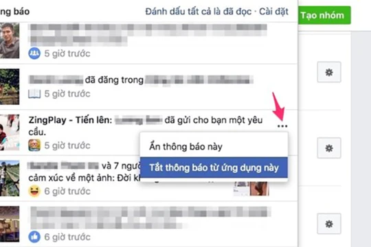 Nếu cảm thấy phiền phức vì những lời mời chơi game từ bạn bè hoặc thông báo từ các group (nhóm) bán hàng trên Facebook, bạn có thể áp dụng mẹo nhỏ sau đây để khắc phục.