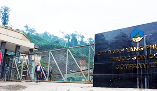 Quảng Nam mở thủ tục phá sản đối với Công ty vàng Phước Sơn