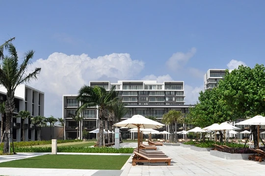 Khu nghỉ dưỡng Hyatt Regency Danang resort & spa là nơi Tổng thống Mỹ Donald Trump và đoàn công tác ở trong thời gian tham dự Hội nghị thượng đỉnh các lãnh đạo APEC 2017