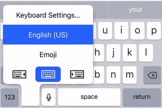 Nếu màn hình quá lớn, bạn có thể áp dụng mẹo nhỏ sau đây để kích hoạt tính năng One-handed keyboard và điều khiển iPhone, iPad bằng một tay.