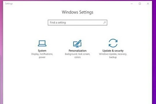 Ứng dụng Windows Settings sẽ giúp ngăn chặn việc người dùng táy máy có thể khiến hệ điều hành vận hành kém ổn định.