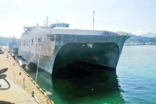 Từ ngày 8/5-18/5, chiến hạm USNS Fall River (TEPF-4) của Hải quân Mỹ sẽ đến Đà Nẵng.