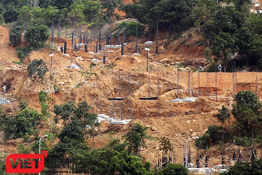 Dự án Khu du lịch nghỉ dưỡng Biển Tiên Sa trên núi Sơn Trà, một điển hình của công trình xây dựng không phép gây xôn xao dư luận
