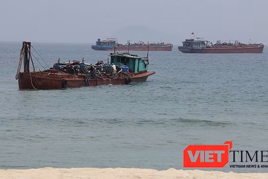 Chính phủ yêu cầu làm rõ thông tin hút cát trái phép ở biển Cửa Đại-Hội An
