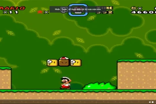 Super Mario World được nhiều người xem là game platformer (chạy bất tận) đồ họa 2D tốt nhất của mọi thời đại