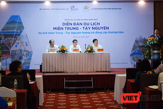 Ngày 10/6, Bộ VH, TT & DL phối hợp UBND tỉnh Quảng Nam tổ chức Diễn đàn Du lịch miền Trung - Tây Nguyên với chủ đề "Du lịch miền Trung-Tây Nguyên hướng tới đẳng cấp thương hiệu"