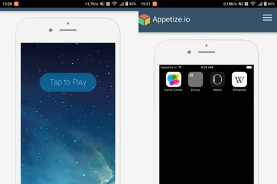 Appetize, Cider và iEMU là 3 trình giả lập cho phép người dùng có thể mở các ứng dụng iOS trên smartphone Android chỉ với vài thao tác đơn giản.