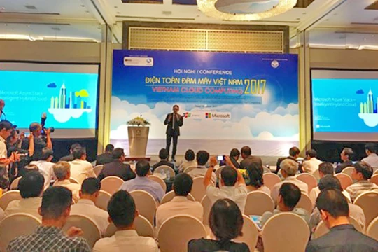 Hội nghị điện toán đám mây Việt Nam 2017.