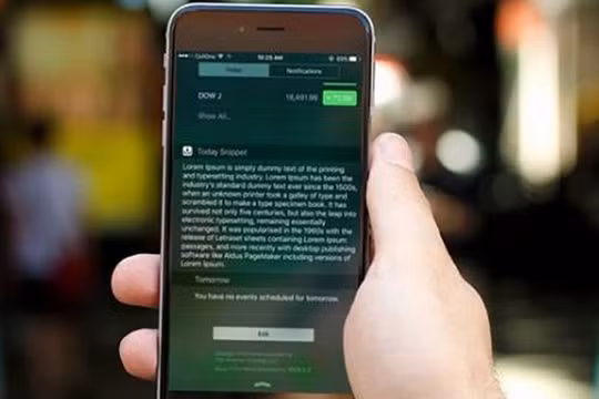 Với phiên bản mới nhất của iOS là 10.3, màn hình khóa (Lock screen) đã được trang bị thêm rất nhiều tính năng khá hữu ích.