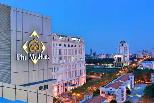 Khu Thương Mại Tài Chính Quốc Tế tâm điểm của đô thị Phú Mỹ Hưng (Nguồn: Phú Mỹ Hưng)