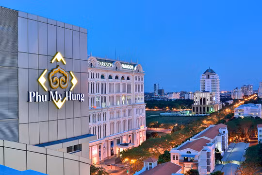 Khu Thương Mại Tài Chính Quốc Tế tâm điểm của đô thị Phú Mỹ Hưng (Nguồn: Phú Mỹ Hưng)