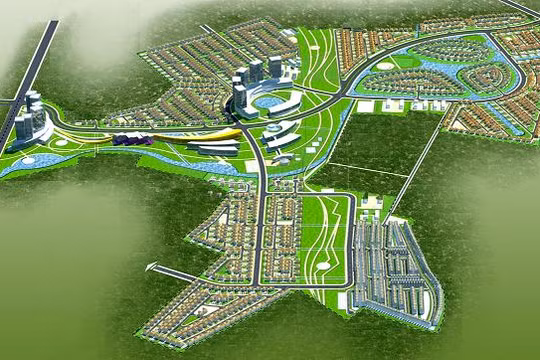 Khung cảnh toàn thể dự án KĐT sinh thái Hồng Hạc - Xuân Lâm (Nguồn: KCX Bắc Ninh)