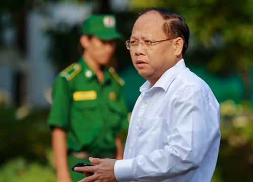 Ông Tất Thành Cang - Phó bí thư thường trực Thành ủy TP HCM. Ảnh: Thành Nguyễn/VnExpress