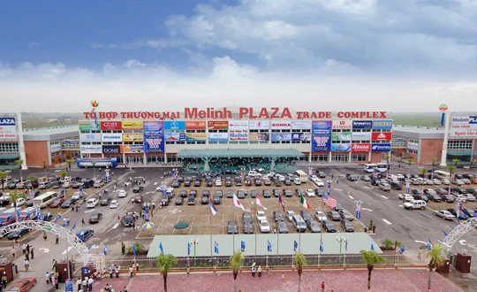 Tổ hợp thương mại Melinh PLAZA do Công ty CP Đầu tư T&M Việt Nam đầu tư (Nguồn: Eurowindow Holding)