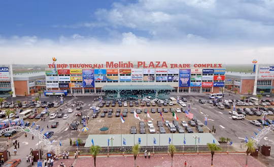 Tổ hợp thương mại Melinh PLAZA do Công ty CP Đầu tư T&M Việt Nam đầu tư (Nguồn: Eurowindow Holding)