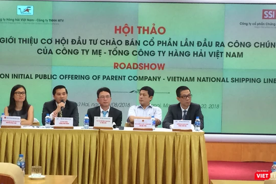 Hội thảo giới thiệu cơ hội đầu tư chào bán cổ phần lần đầu ra công chung của Công ty mẹ - Tổng công ty Hàng Hải Việt Nam