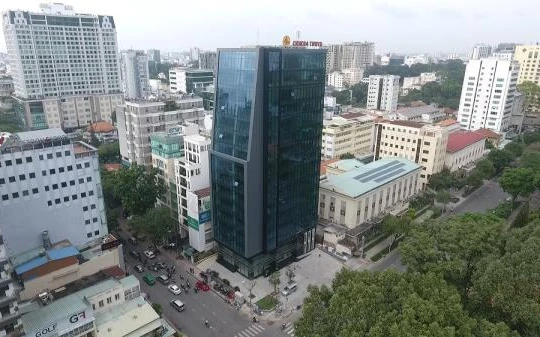 Dự án Cao ốc văn phòng số 180 - Nguyễn Thi Minh Khai - TP HCM​ được hoàn thành và đưa vào sử dụng từ 1/1/2018 (Nguồn: Cienco4)