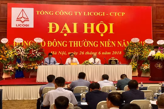Đại hội đồng cổ đông thường niên năm 2018 CTCP Tổng công ty Licogi (Nguồn: LIC)