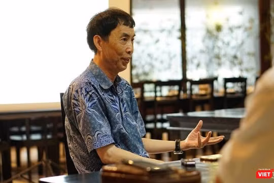 TS. Võ Trí Thành: “Đừng nhìn Trung Quốc về mặt số liệu mà đánh giá thấp vị thế của quốc gia này". (Ảnh: Hoàng Nguyên)