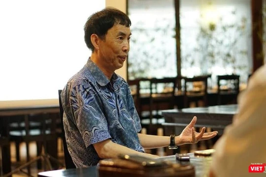 TS. Võ Trí Thành: “Đừng nhìn Trung Quốc về mặt số liệu mà đánh giá thấp vị thế của quốc gia này". (Ảnh: Hoàng Nguyên)