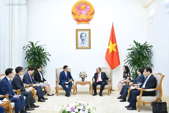 Thủ tướng đề nghị Tập đoàn Lotte lập quỹ khởi nghiệp cho thanh niên Việt Nam