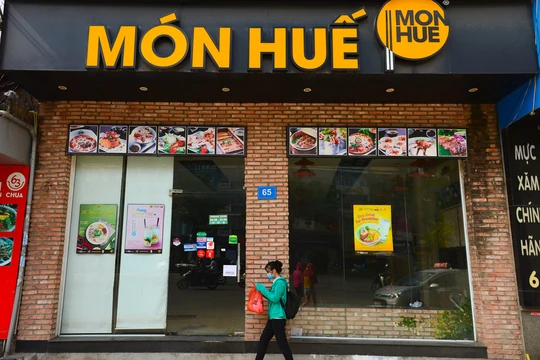 Một cửa hàng Món Huế đóng cửa. (Nguồn: Zing) 