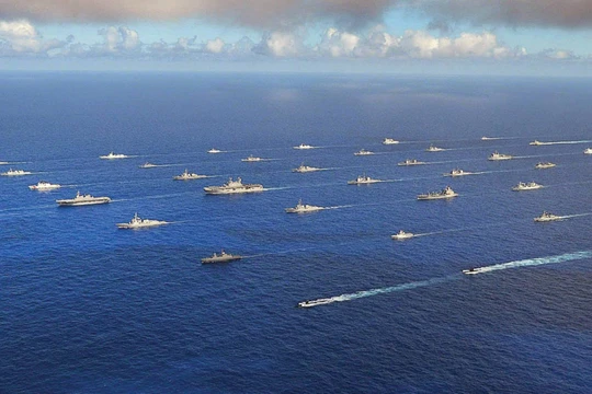 Tập trận Vành đai Thái Bình Dương RIMPAC 2018.