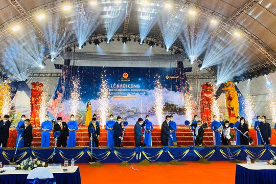  Lễ khởi công Quần thể nghỉ dưỡng khoáng nóng tại xã Quảng Yên, huyện Quảng Xương tỉnh Thanh Hóa