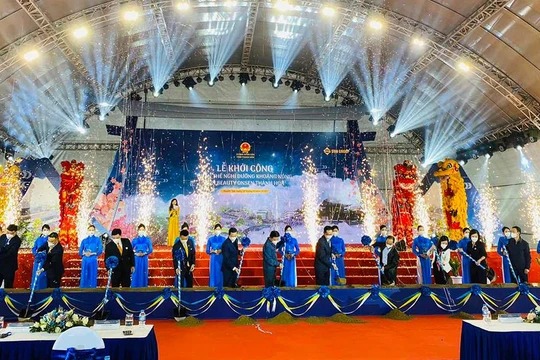  Lễ khởi công Quần thể nghỉ dưỡng khoáng nóng tại xã Quảng Yên, huyện Quảng Xương tỉnh Thanh Hóa