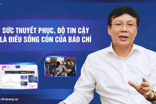 Nhà báo Hồ Quang Lợi - Phó Chủ tịch Hội Truyền thông số Việt Nam (VDCA), nguyên Phó Chủ tịch Thường trực Hội Nhà báo Việt Nam 