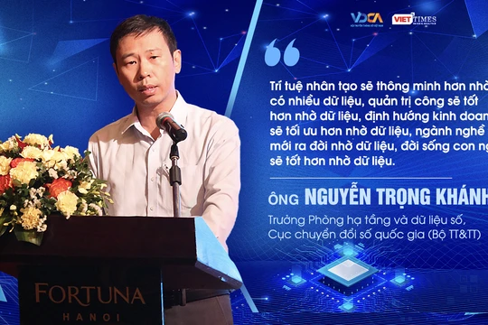 'Xây dựng dữ liệu là xây dựng nền tảng để phát triển xã hội'