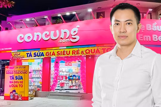 Ông Nguyễn Quốc Minh, nhà sáng lập kiêm Chủ tịch HĐQT CTCP Đầu tư Con Cưng