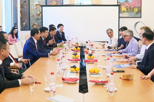 Công ty VFT Industry UG muốn đầu tư 1,5 tỉ Euro làm nhà máy thép ở Hà Tĩnh (Ảnh: Báo Hà Tĩnh)