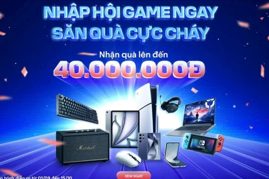 Bùng nổ quà khủng tháng 9: MobiGames dành tặng người chơi loạt quà giá trị ‘ghi danh bảng vàng’'