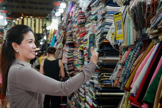 Nam A Bank thúc đẩy thanh toán không tiền mặt với Chợ 4.0