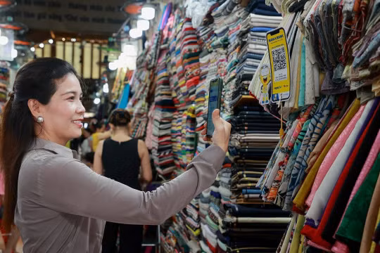 Nam A Bank thúc đẩy thanh toán không tiền mặt với Chợ 4.0