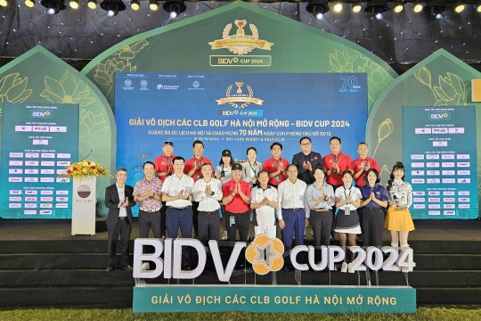 Truyền hình trực tiếp kết hợp Livescore nâng tầm giải Golf BIDV Cup 2024 