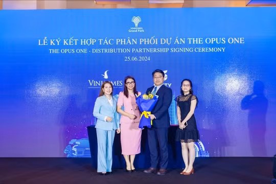 Dự án The Opus One chuẩn bị đến tay khách hàng, nhà đầu tư