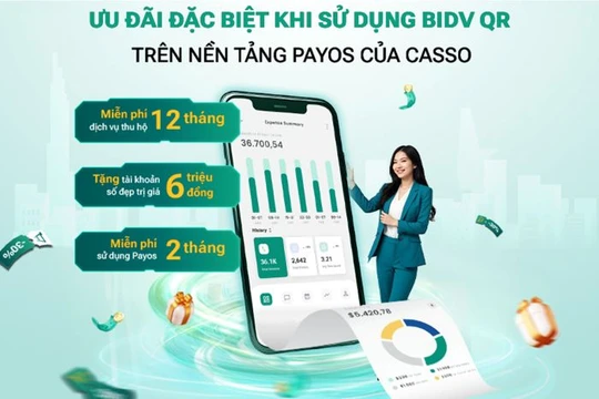 Tận hưởng ưu đãi đặc biệt từ BIDV & Casso