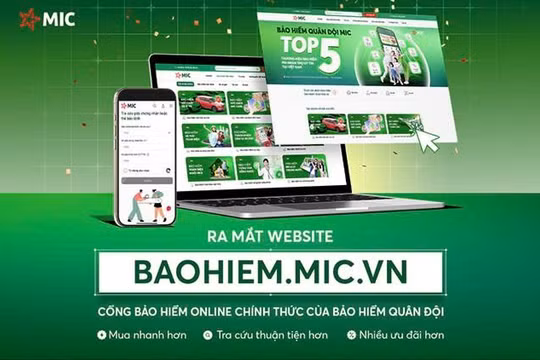 Bảo hiểm Quân đội ra mắt giao diện website mới, tối ưu trải nghiệm người dùng