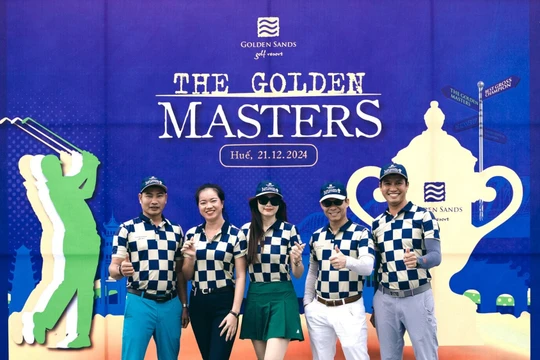 150 golfer tranh tài trên sân golf thử thách nhất Việt Nam Golden Sand Golf Resort Huế