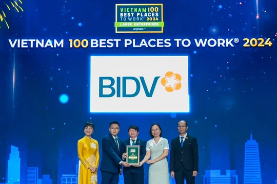 BIDV khẳng định vị thế doanh nghiệp có môi trường làm việc tốt nhất Việt Nam 