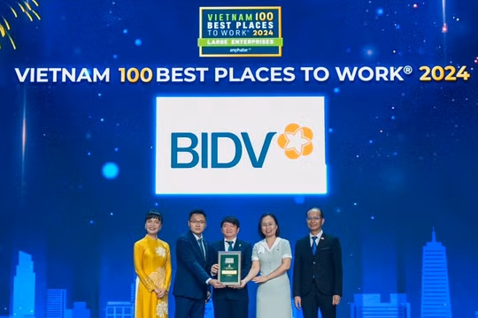BIDV khẳng định vị thế doanh nghiệp có môi trường làm việc tốt nhất Việt Nam 